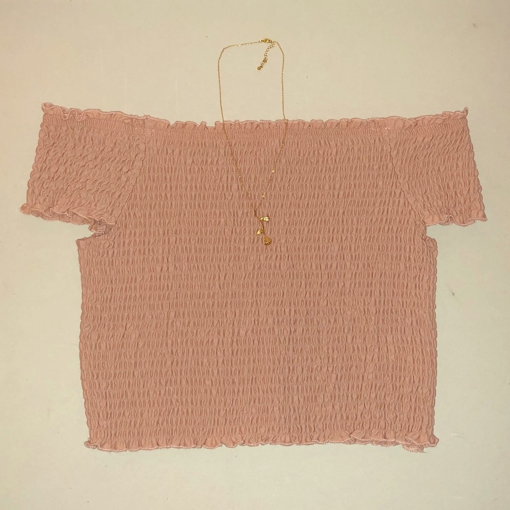 Off the shoulder tube top❤️